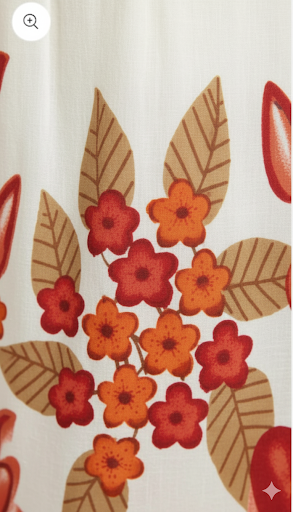 Retro Inspired Floral A line dress
