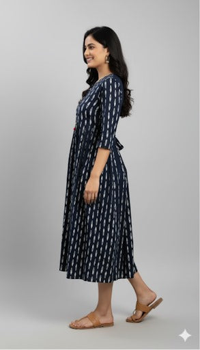 Bohemian Ethnic Print Kurta