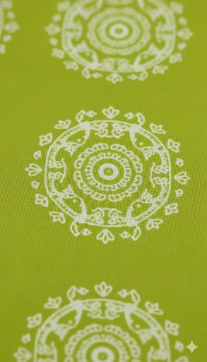Lime Green Kurta Set